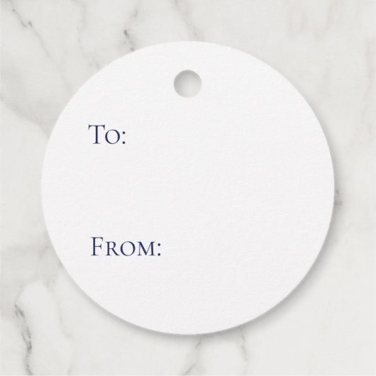 Chinoiserie Ginger Jar Gift Labels (Achterkant)