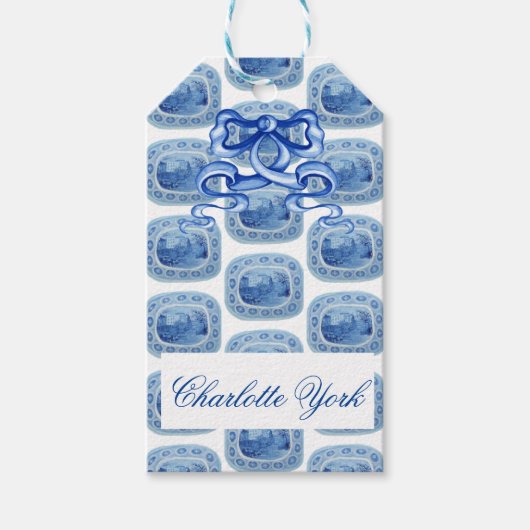 Chinoiserie Ginger Jar Jars Cadeaulabel (Voorkant)