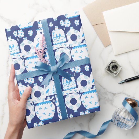 Chinoiserie Ginger Jar Jars Cadeaupapier (Geschenken)