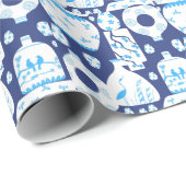 Chinoiserie Ginger Jar Jars Cadeaupapier (Rol Hoek)