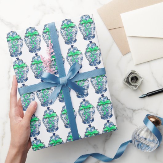 Chinoiserie Ginger Jar Jars Cadeaupapier (Geschenken)