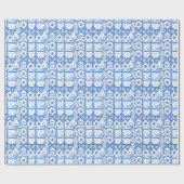 Chinoiserie Ginger Jar Jars Cadeaupapier (Vlak)