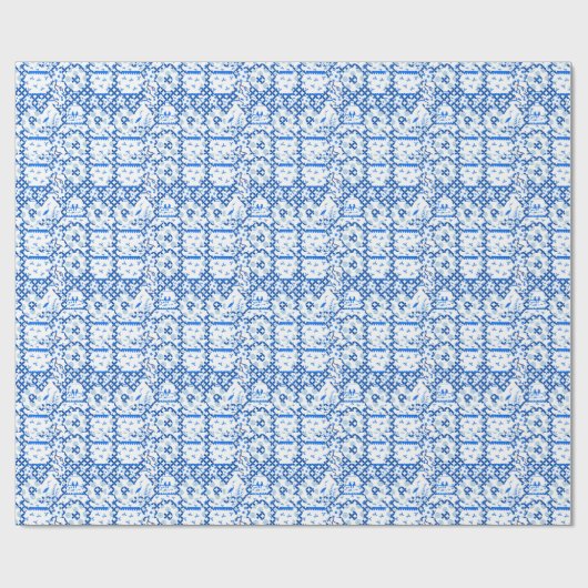 Chinoiserie Ginger Jar Jars Cadeaupapier (Vlak)