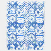 Chinoiserie Ginger Jar Jars Fleece Blanket (Voorkant)