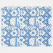 Chinoiserie Ginger Jar Jars Fleece Blanket (Voorkant (Horizontaal))