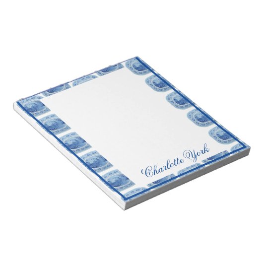 Chinoiserie Ginger Jar Jars Notitieblok (Schuin)