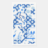 Chinoiserie Ginger Jar Jars Paper Guest Tow Servet (Voorkant)