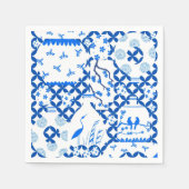 Chinoiserie Ginger Jar Jars Paper Napkins Servet (Voorkant)