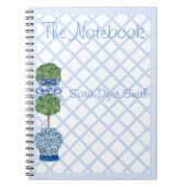 Chinoiserie Ginger Jar Jars Topiary Notitieboek (Voorkant)