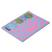 Chinoiserie ginger jar Jars Topiary spiral noteboo Notitieboek (Linkerzijde)