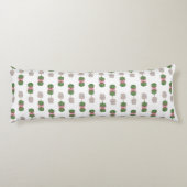 Chinoiserie Ginger Jar Jars Topiary Throw Lichaamskussen (Achterkant)