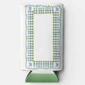 Chinoiserie Ginger Jar Topiary Slim Seltzer Seltzer Blikjeskoeler (Voorkant)