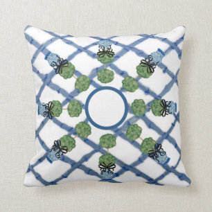Chinoiserie Ginger    JarRound Pillow Kussen