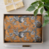 Chinoiserie Halloween Crow & Jack-O-Lantern Patroo Tissuepapier (Geschenk)