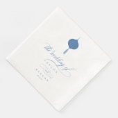 Chinoiserie Hanging Lantern Motif ID1094 Servet (Hoek)