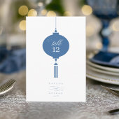 Chinoiserie Hanging Lantern Motif Table No. ID1094 Kaart