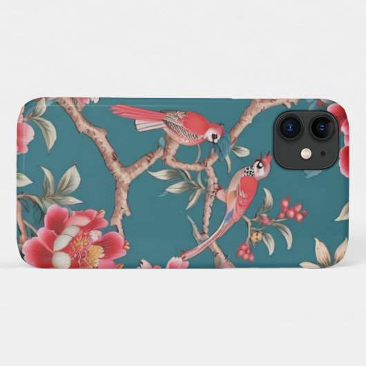 Chinoiserie iPhone case (Achterkant (horizontaal))