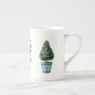 Chinoiserie Kerst Topiary Boom Porselein Kop