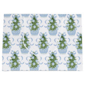 Chinoiserie Kerstboom Groot Cadeauzakje (Voorkant)