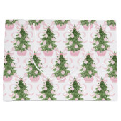 Chinoiserie Kerstboom Groot Cadeauzakje (Voorkant)