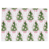 Chinoiserie Kerstboom Groot Cadeauzakje (Achterkant)