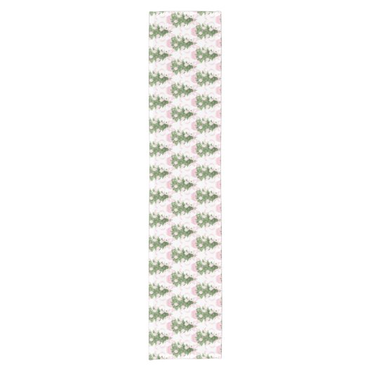 Chinoiserie Kerstboom Korte Tafelloper (Voorkant)