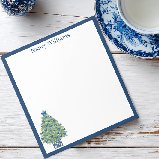 Chinoiserie Kerstboom Notitieblok