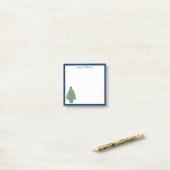 Chinoiserie Kerstboom Post-it® Notes (Op bureau)