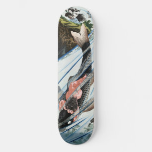 Chinoiserie Koi Karper Waterval Japanse Kunst Persoonlijk Skateboard