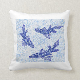 chinoiserie koi kussen