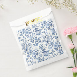 Chinoiserie Kraan Blauwe Bedankzakje