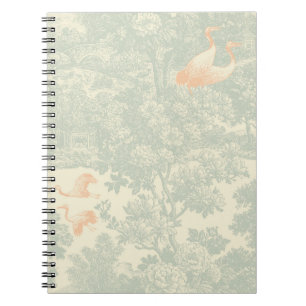 Chinoiserie Kraanvogel Toile Botanische Aziatische Notitieboek