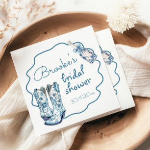 Chinoiserie Laarzen en Bruisende Bruiloftsshowers Servet