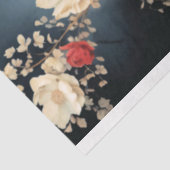 Chinoiserie Lady staande met een parasol Portret Tissuepapier (Detail)