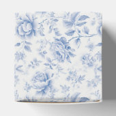 Chinoiserie Lemon Tea Party Baby shower Dessert Bedankdoosjes (Bovenkant)