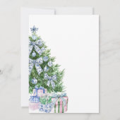 Chinoiserie Let's Deck The Halls Vrijgezellenfeest Kaart (Achterkant)