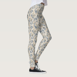 Chinoiserie Libellen, Madeliefjes en Kant Leggings