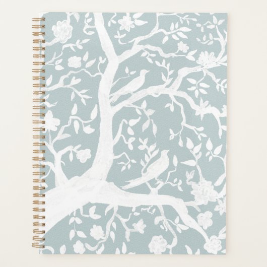 Chinoiserie Light Blue Planner (Voorkant)
