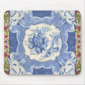 Chinoiserie Lotus Mousepad Muismat (Voorkant)