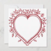  Chinoiserie Love In Bloom Vrijgezellenfeest Kaart (Achterkant)