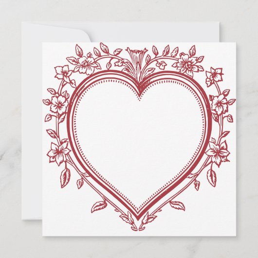  Chinoiserie Love In Bloom Vrijgezellenfeest Kaart (Achterkant)