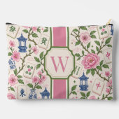 Chinoiserie Mahjong Tas Persoonlijk Monogram (Achterkant)