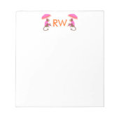 Chinoiserie Monkey Note Pad Notitieblok (Voorkant)