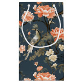 Chinoiserie op Denim Blue Klein Cadeauzakje (Achterkant)