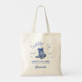 Chinoiserie Opzadelen Bachelorette Feestje Tote Bag (Achterkant)