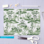 Chinoiserie Orient Landschapsschilderij Decoupage Tissuepapier (Craft)