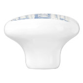 Chinoiserie Pagoda 3 Keramische Knop (Zijkant)