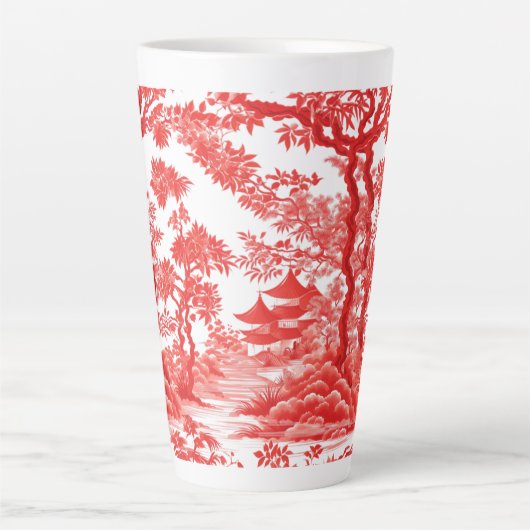 CHINOISERIE PAGODA LATTE MOK (Voorkant)
