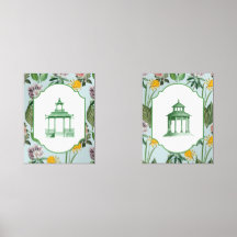 Chinoiserie Pagode Bloemendesign