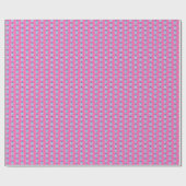 Chinoiserie Pagodes (op roze) Cadeaupapier (Vlak)